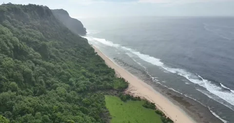 Nunggalan Beach Stock Footage 233761294