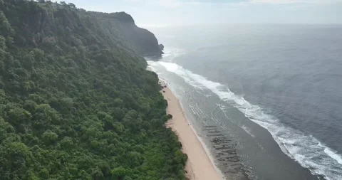 Nunggalan Beach Stock Footage 233761304