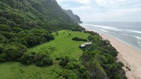 Nunggalan Beach Stock Photos