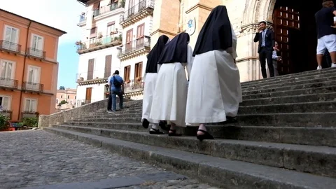 Nuns Stock Footage