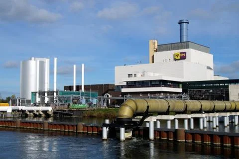 Nuon Power Generating Station Stock Photos