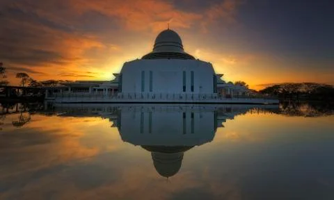 An Nur Mosque. 写真素材