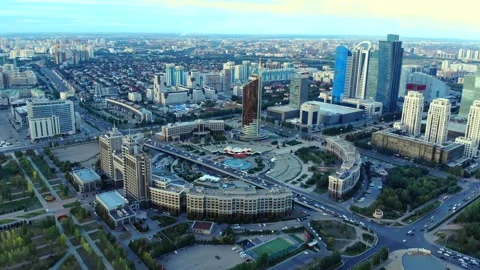 Nur-Sultan , Kazakhstan Stock Footage 202160827