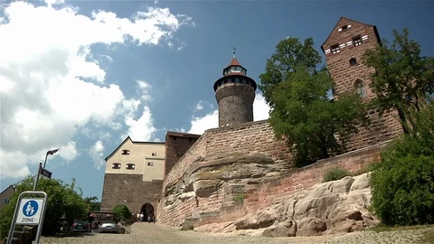 Nuremberg Castle Video stock 103540276
