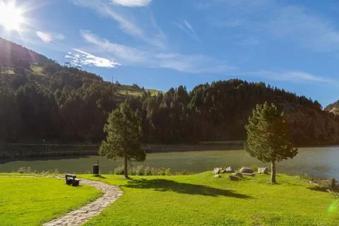 Nuria Valley Stock Photos