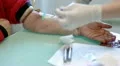 nurse drawing blood HD Footage