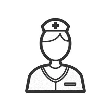 Nurse icon Stock Illustration