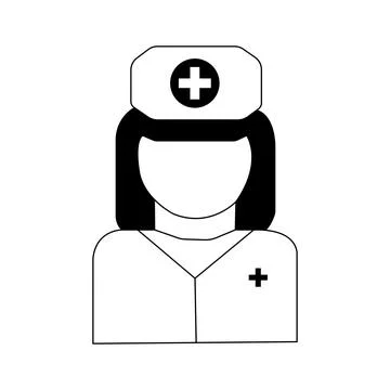 Nurse icon Stock Illustration
