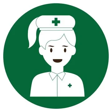 Nurse icon Stock Illustration