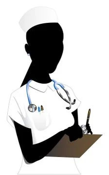 Nurse  Stock Illustration