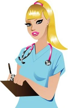 Nurse Stock Illustration