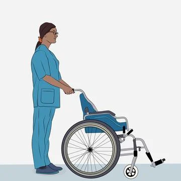 Nurse. Stock Illustration
