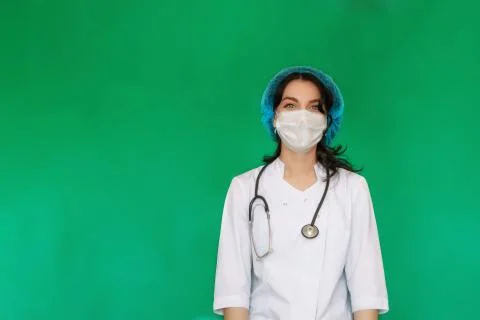 Nurse in mask Stock Photos