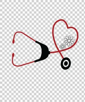 Nurse Monogram Character 05 nursing healthcare medical Stock Illustration
