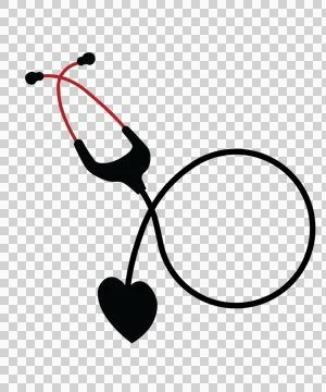 Nurse Monogram Character 07 nursing healthcare medical Stock Illustration