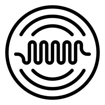 Nurse mri icon outline vector. Medical scanner Stock Illustration