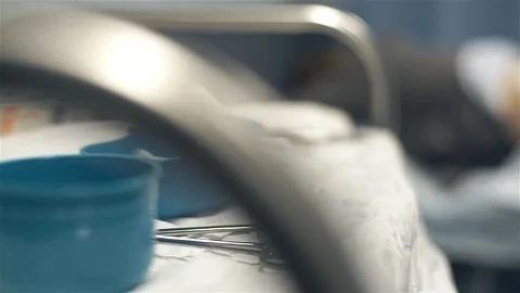 Nurse Preparing Treatment. Stock Footage 92075997