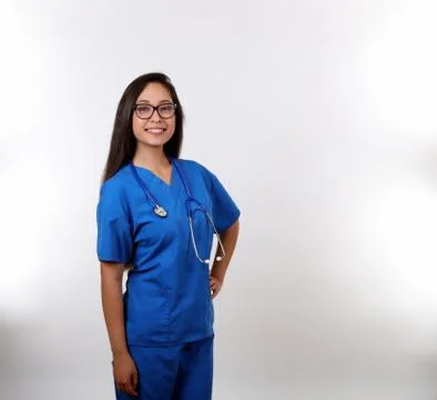 Nurse Ready to Help Stock Photos