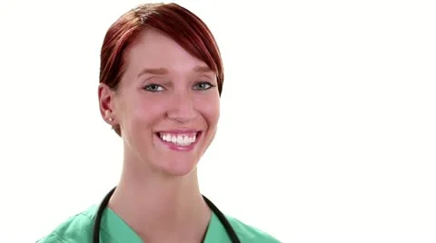 Nurse Smiling Stock Footage 11528242