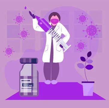 Nurse vac Illustration