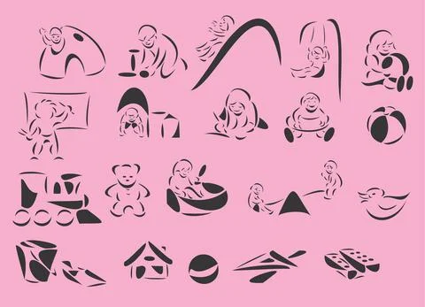 Nursery Home イラスト素材