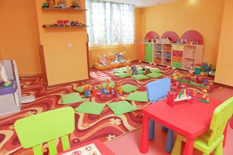 Nursery playground Stock Photos