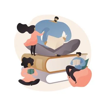 Nursery school abstract concept vector illustration. Stock Illustration