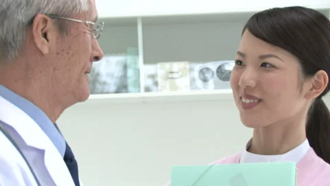 Nurses and Doctors Stock Footage 332765017
