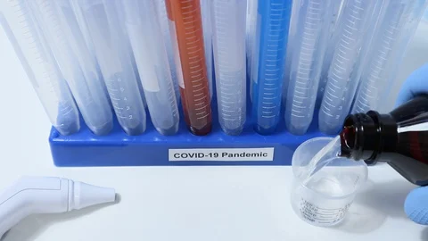 Nurses Fighting Coronavirus on Front Line Ear and Throat 動画素材 128155701