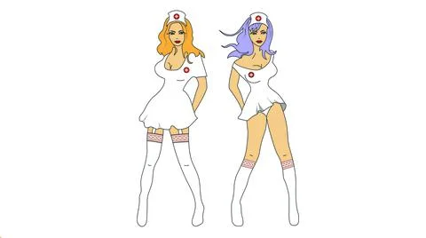 Nurses Stock Illustration