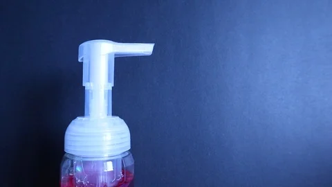 Nurses Using Foaming Hand Soap to Wash Hands Before Shift Stock Footage 126787191