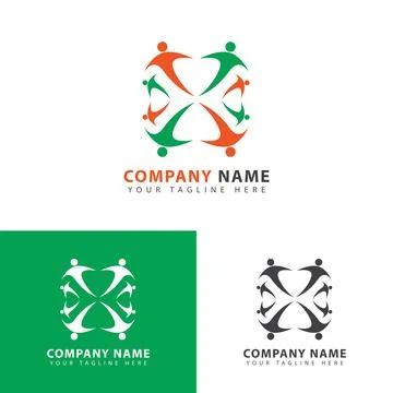 Nursing Concept Logo Stock Illustration