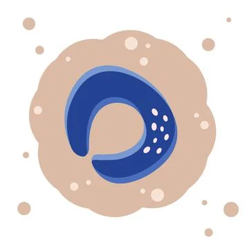 Nursing Pillow Stock Illustration