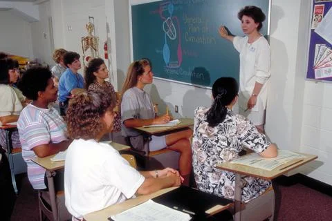Nursing School Classroom Stock Photos