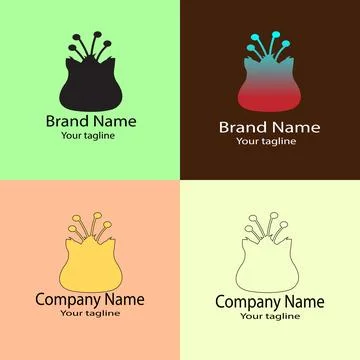 Nurturing Potential logo design Stock Illustration