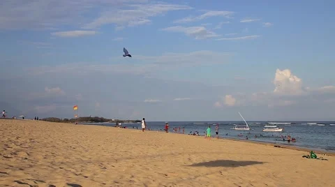 Nusa dua beach 動画素材 40488747