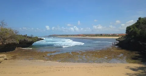 Nusa Dua beach Stock Footage 95992030
