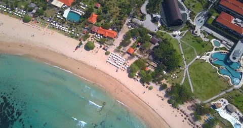 Nusa Dua beach Stock Footage 95998316