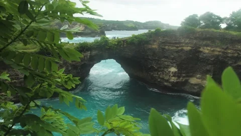 Nusa penida - broken beach | 4k  video Video stock 167622326