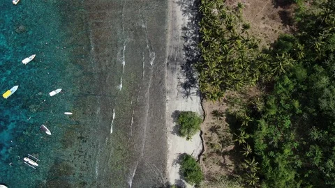 Nusa Penida Drone Bali Stock Footage 122192592