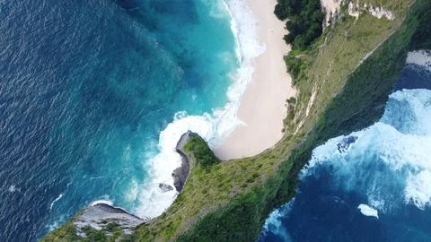 Nusa Penida Stockfoto's