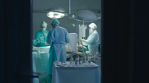 Nusres Assisting Surgeons During the Operation Video stock 59062651