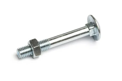 Nut and bolt Foto stock