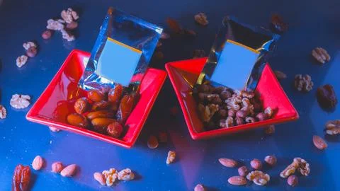 Nut appetizer Stock Photos