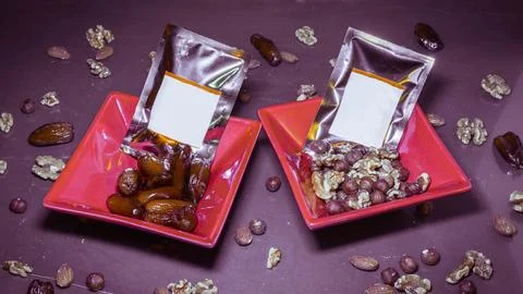 Nut appetizer Foto stock