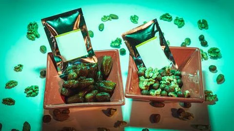 Nut appetizer Stock Photos