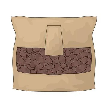 Nut Bag illustration Stock Illustration