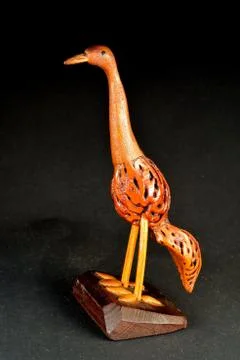 Nut bird figure Foto stock