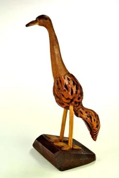 Nut bird figure Stock Photos