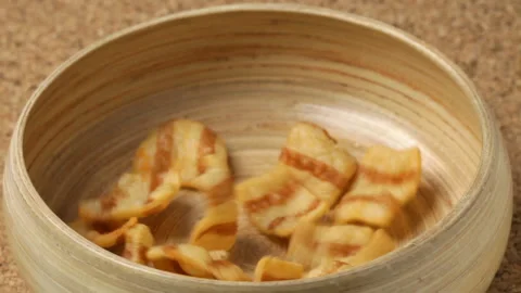 Nut chips Stock Footage 91208555